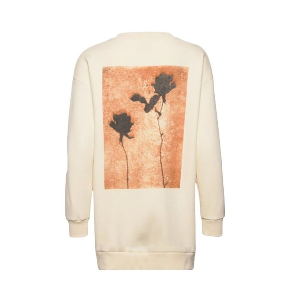 NWT Just Female Flora sweatshirt in buttercream Size Large‎